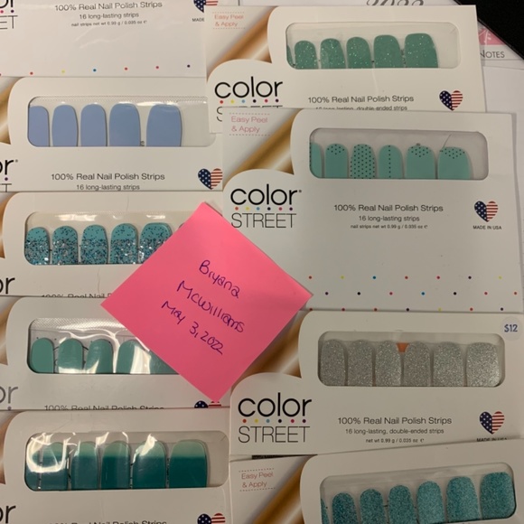 20 retired color street sets - Picture 3 of 3